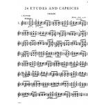 冬特：二十四首練習曲及奇想曲-作品3524 Etudes and Caprices Op. 35 for Violin Solo