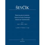 Ševcík：School of Violin Technique op.1 Book 1 1st ...