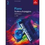 ABRSM：Piano Scales And Arpeggios - Grade 2 (From 2...