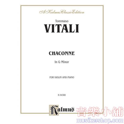 Violin - Vitali：Chaconne in G Minor