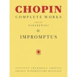 Frédéric Chopin Complete Works IV: Impromptus