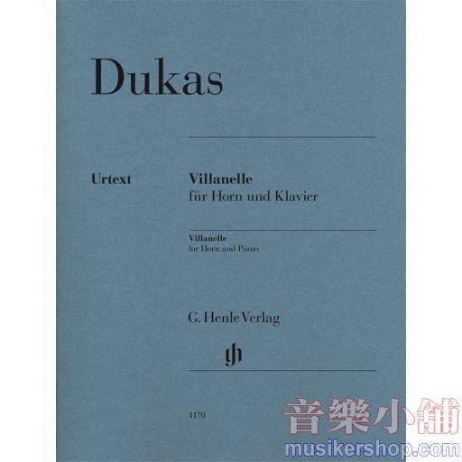 亨樂管樂-Dukas：Villanelle for Horn and Piano