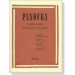 【Ricordi】Panofka：24 Vocalizzi Op. 81 for Soprano, Mezzo-Soprano or Tenor