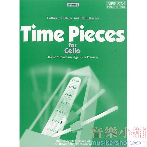 Time Pieces for Cello Volume 3