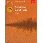 ABRSM Specimen Aural Tests - Grades 1-3 (2011+) Book/2 CDs