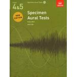 ABRSM Specimen Aural Tests - Grades 4-5 (2011+) Book+下載音檔