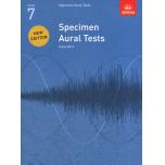 ABRSM Specimen Aural Tests - Grades 7 (2011+) Book Only