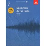 ABRSM Specimen Aural Tests - Grades 7 (2011+) Book/2 CDs