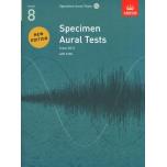 ABRSM Specimen Aural Tests - Grades 8 (2011+) Book/2 CDs