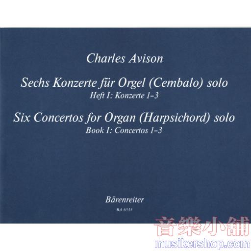 Sechs Konzerte für Orgel manualiter (Cembalo) solo