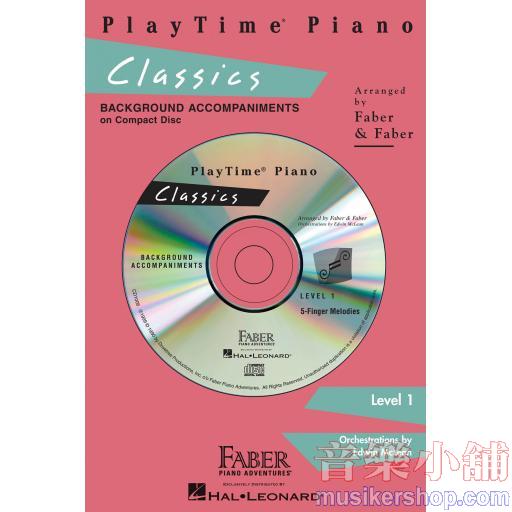 PlayTime® Classics CD  - Level 1(Faber)