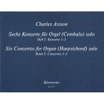 Sechs Konzerte für Orgel manualiter (Cembalo) solo