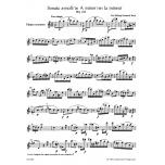 Sonata for Flute solo A minor Wq 132