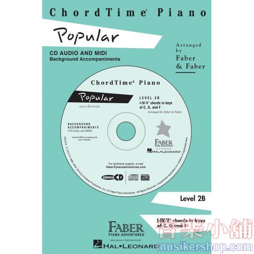 ChordTime® Popular CD - Level 2B