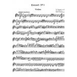 帕加尼尼：第一號協奏曲D大調-作品6（獨奏譜+伴奏譜）