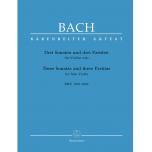 巴哈 小提琴無伴奏 【小熊版】新版Three Sonatas and three Partitas for Solo Violin BWV 1001-1006