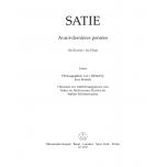 Satie：Avant-dernières pensées for Piano