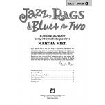 Jazz, Rags & Blues for Two, Duet Book 1