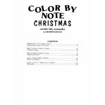 Color by Note Christmas：another Nifty Notespeller to Write and Play