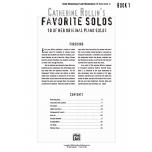 Catherine Rollin's Favorite Solos, Book 1：10 of Her Original Piano Solos