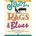 Jazz, Rags & Blues, Book 1 + Online Audio