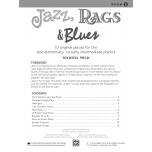 Jazz, Rags & Blues, Book 1 + Online Audio
