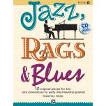 Jazz, Rags & Blues, Book 1 With CD