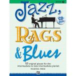 Jazz, Rags & Blues, Book 3 With CD
