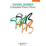Samuel Barber：Complete Piano Music