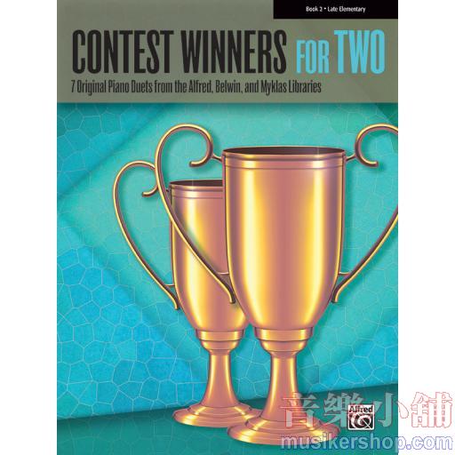 Contest Winners for Two, Book 2 Piano Duet (1 Piano, 4 Hands) Book
