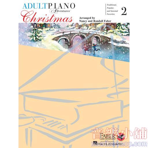 Adult Piano Adventures Christmas Book 2 with Audio Online