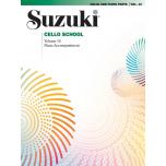 Suzuki Cello School Vol.10 鈴木大提琴鋼琴伴奏譜 【第十冊】