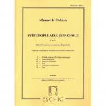 Falla：Suite Populaires Espagnole for Cello and Pia...