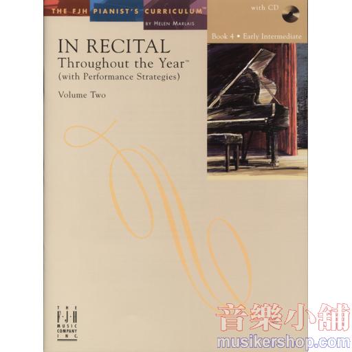 In Recital Throughout the Year, Vol Two, Book4 