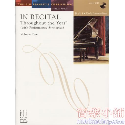 In Recital Throughout the Year, Vol One, Book4