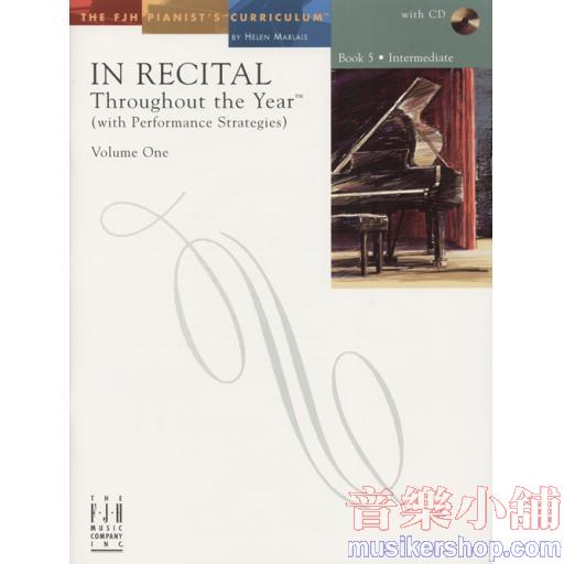 In Recital Throughout the Year, Vol One, Book5 