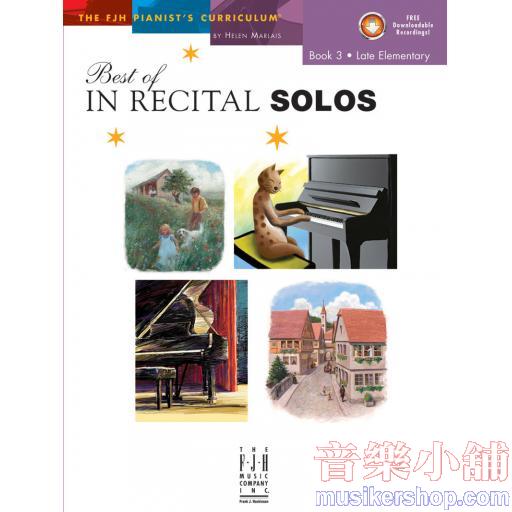 Best of In Recital Solos Book 3