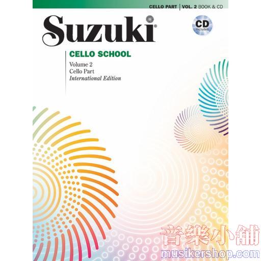 Suzuki School Cello Book & CDs, Volume 2