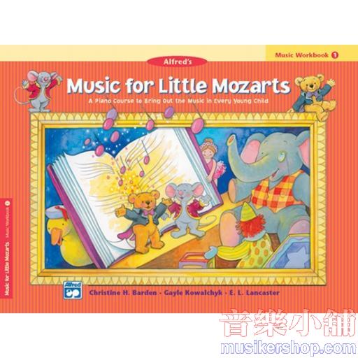 Music for Little Mozarts: Music Workbook 1