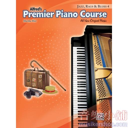 Alfred's Premier Piano Course, Jazz, Rags & Blues 4