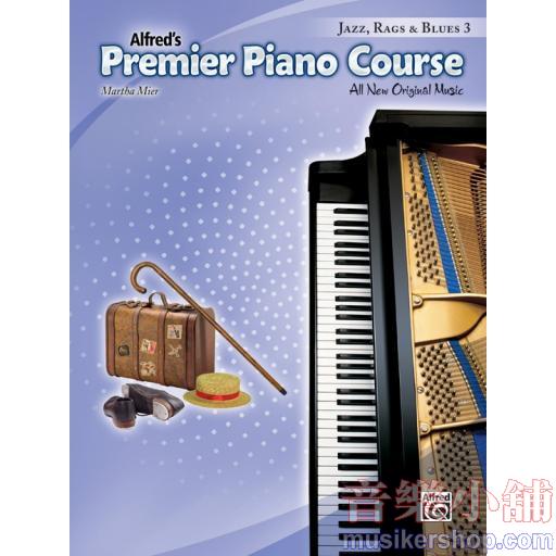 Alfred's Premier Piano Course, Jazz, Rags & Blues 3