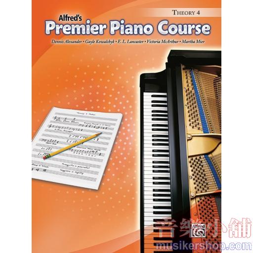 Alfred's Premier Piano Course, Theory 4