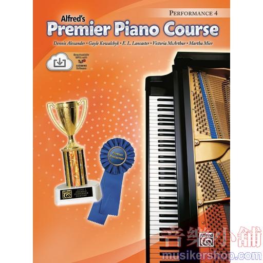 Alfred's Premier Piano Course, Performance 4+CD