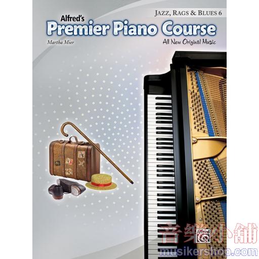 Alfred's Premier Piano Course, Jazz, Rags & Blues 6