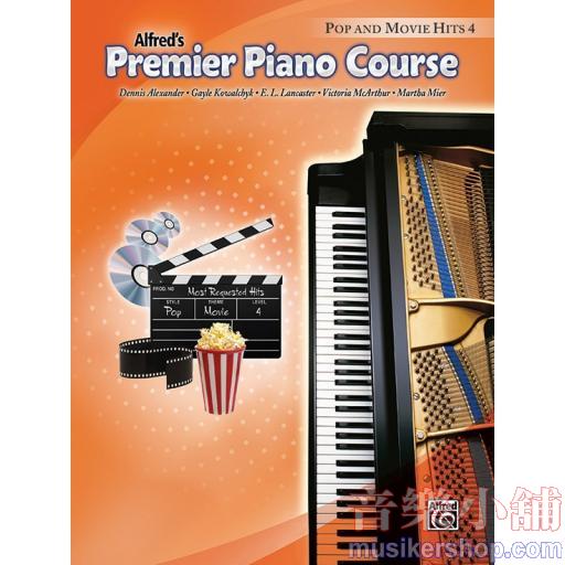 Alfred's Premier Piano Course, Pop and Movie Hits 4