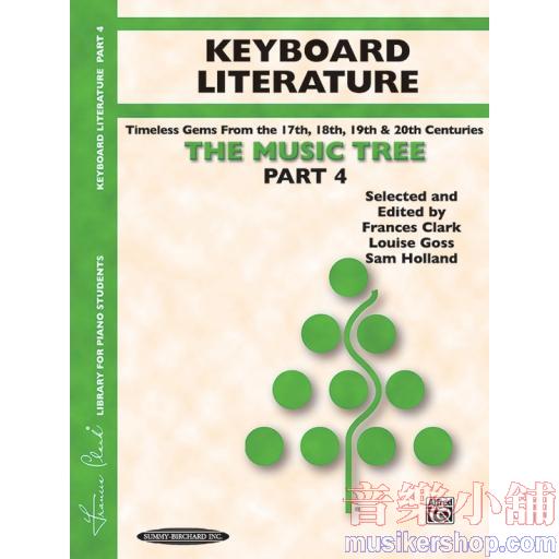The Music Tree: Keyboard Literature, Part 4