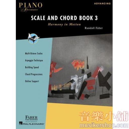 Faber Piano Adventures® Scale and Chord Book 3