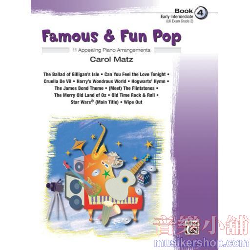 Famous & Fun 【Pop】 Book 4