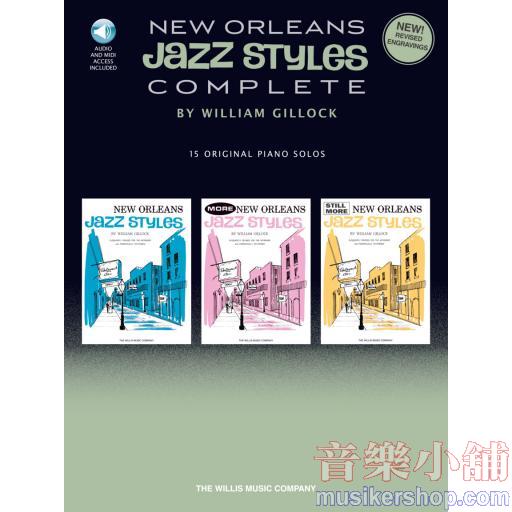 New Orleans Jazz Styles – Complete-All 15 Original Piano Solos Included