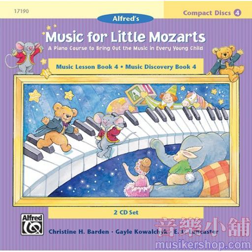 Music for Little Mozarts: CD 2-Disk Sets for Lesson and Discovery Books, Level 4